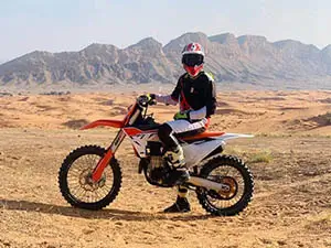 Dirt biking Dubai